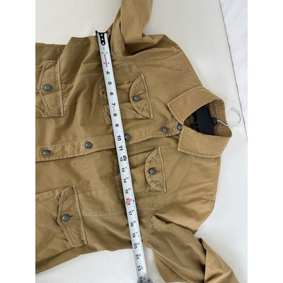 BLUE WILLI'S Natural Garments made In Denmark Quality Field Jacket Military Lg - Picture 5 of 7